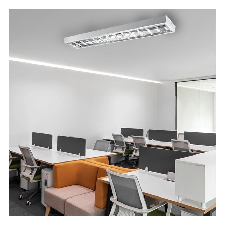Fluorescentna lampa T8 2xG13/18W/230V 120 cm bela