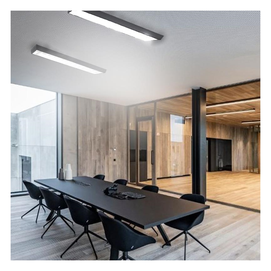Fluorescentna lampa T8 2xG13/18W/230V 120 cm crno