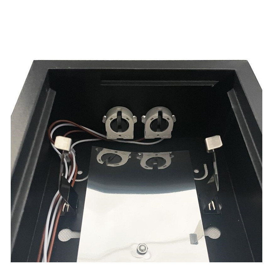 Fluorescentna lampa T8 2xG13/18W/230V 120 cm crno
