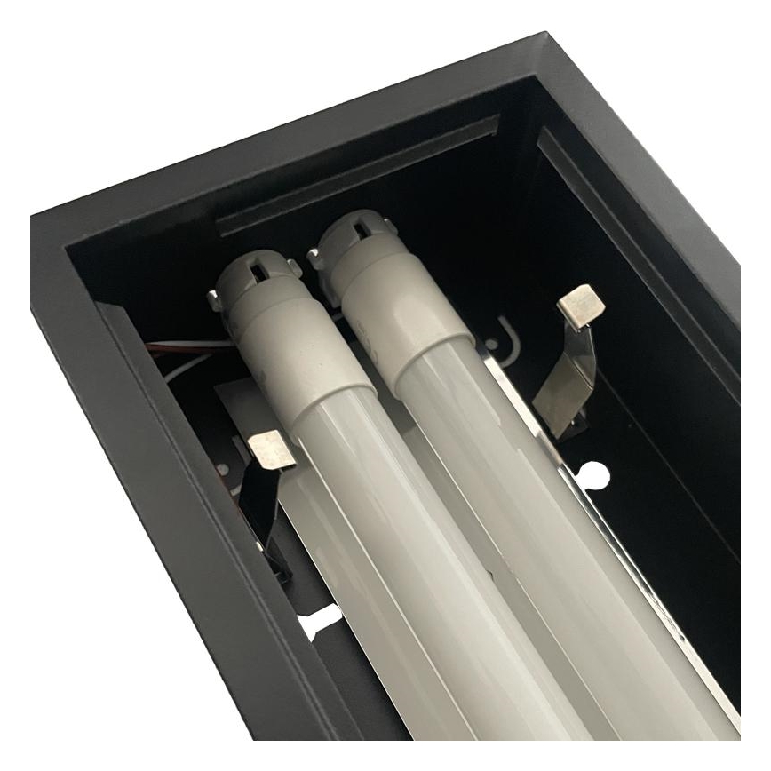 Fluorescentna lampa T8 2xG13/18W/230V 120 cm crno