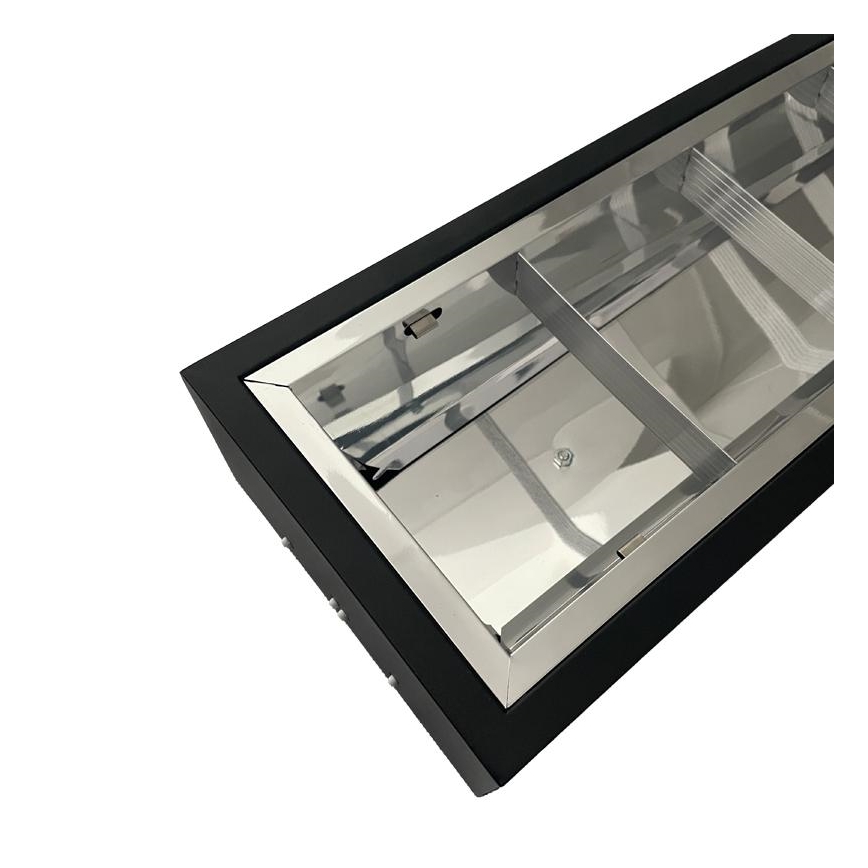Fluorescentna lampa T8 2xG13/18W/230V 120 cm crno