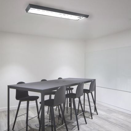 Fluorescentna lampa T8 2xG13/18W/230V 120 cm crno