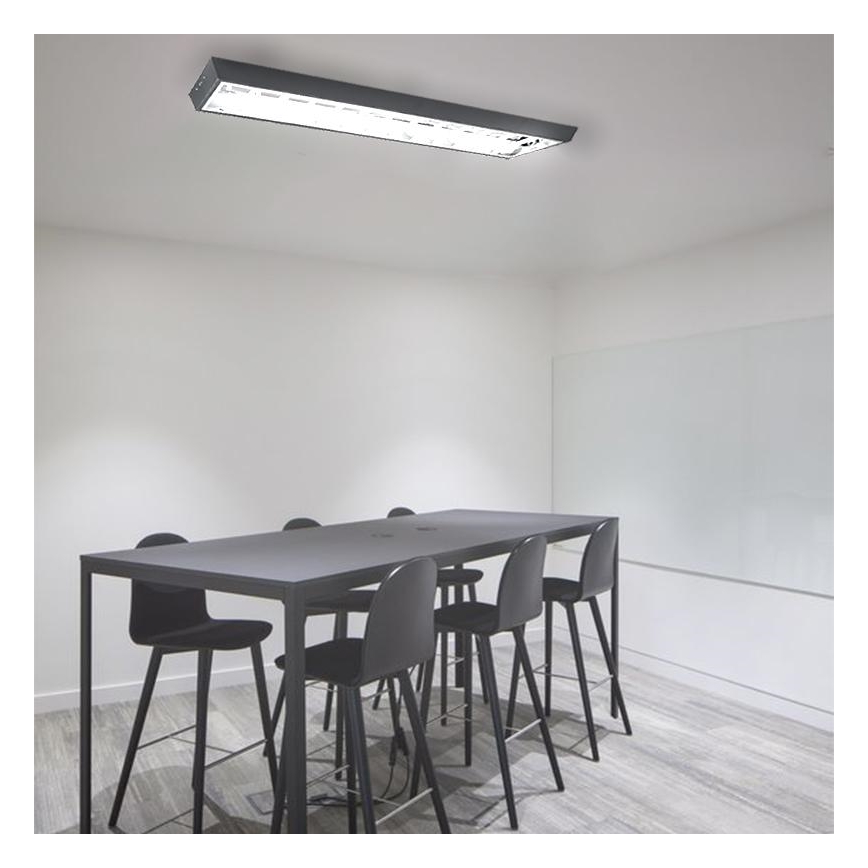 Fluorescentna lampa T8 2xG13/18W/230V 120 cm crno
