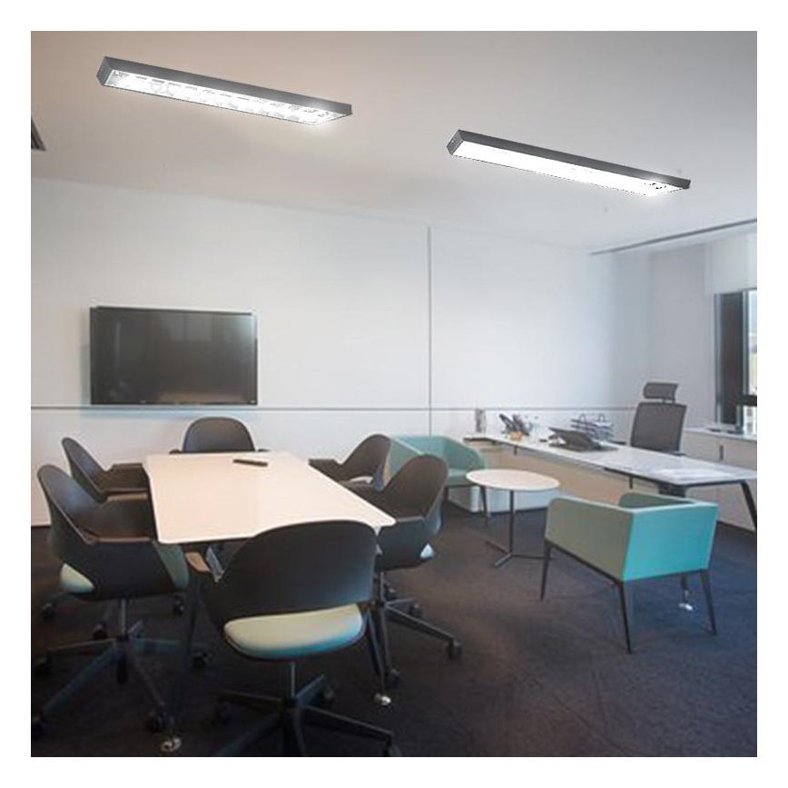 Fluorescentna lampa T8 2xG13/18W/230V 120 cm crno