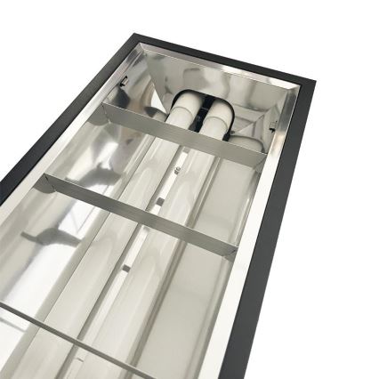 Fluorescentna lampa T8 2xG13/18W/230V 120 cm crno