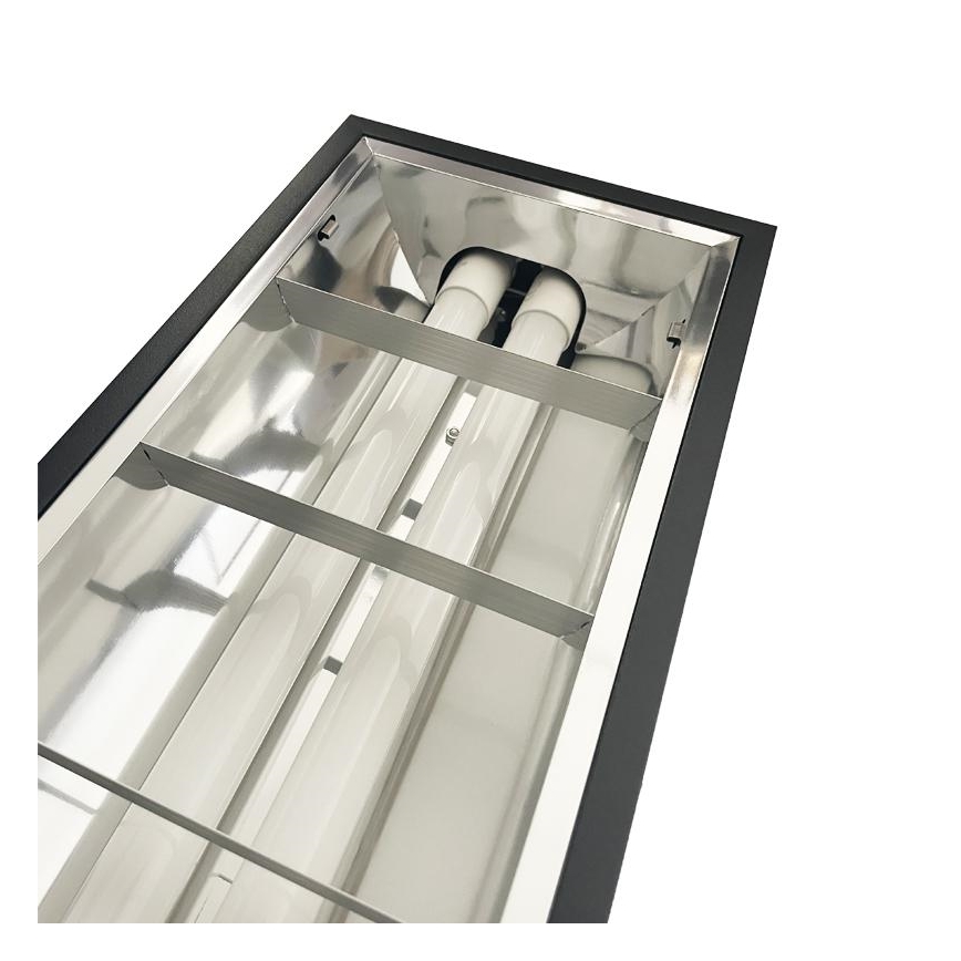 Fluorescentna lampa T8 2xG13/18W/230V 120 cm crno