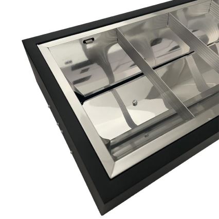 Fluorescentna lampa T8 2xG13/18W/230V 120 cm crno