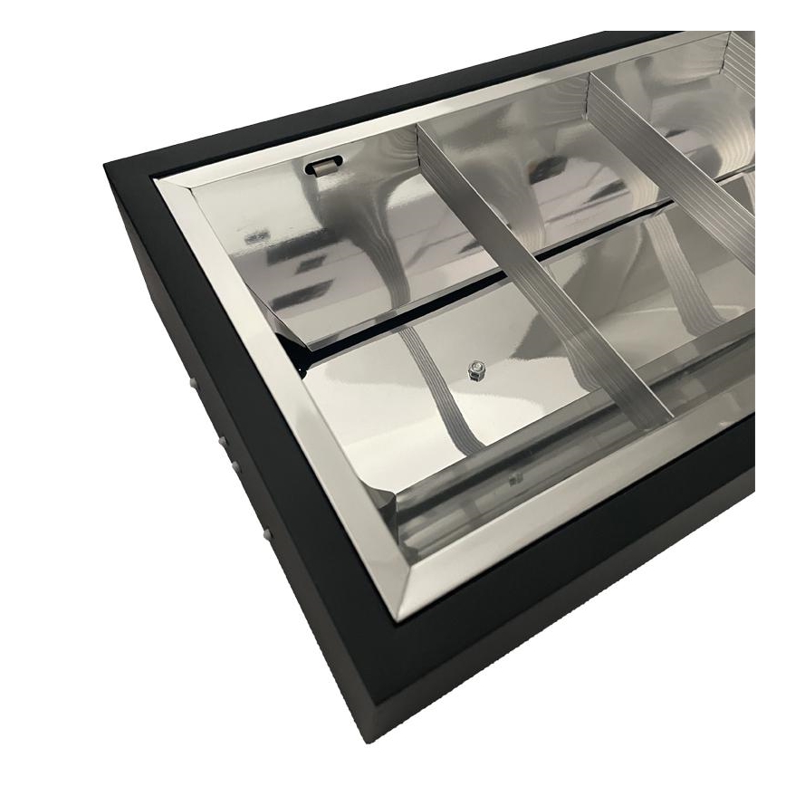 Fluorescentna lampa T8 2xG13/18W/230V 120 cm crno