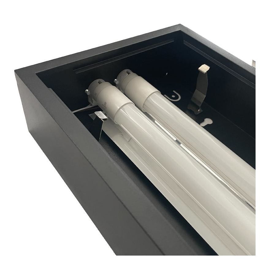 Fluorescentna lampa T8 2xG13/18W/230V 120 cm crno