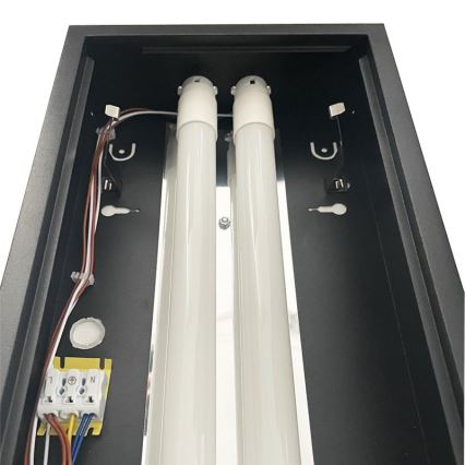 Fluorescentna lampa T8 2xG13/18W/230V 120 cm crno