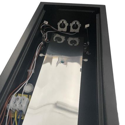 Fluorescentna svetiljka T8 2xG13/18W/230V 120 cm crna