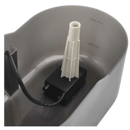 Fontana za kućne ljubimce 2,6 l/5V sivo