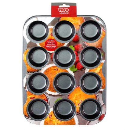 Forma za mafine TORO crna