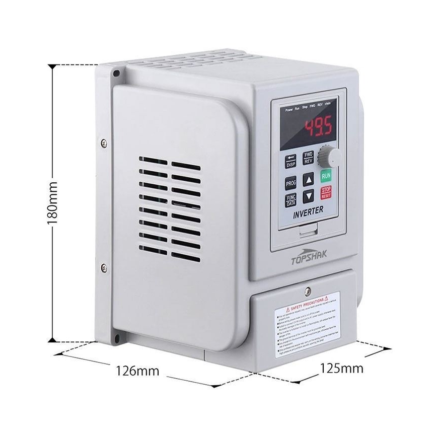 Frekvencijski pretvarač za trofazne motore 230V/12A