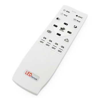 Fulgur 28860 - Daljinski upravljač za LED svetiljke, napajan 2x AAA