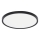 Fulgur 41813 - LED Plafonjera NOMY LED/32W/230V 3000/4000/6000K IP40 pr. 40 cm crno