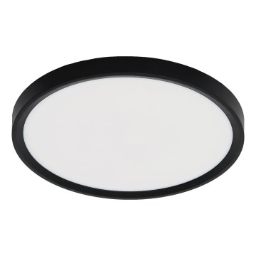 Fulgur 42362 - LED Plafonjera NOMY LED/24W/230V 3000/4000/6000K IP40 pr. 30 cm crno