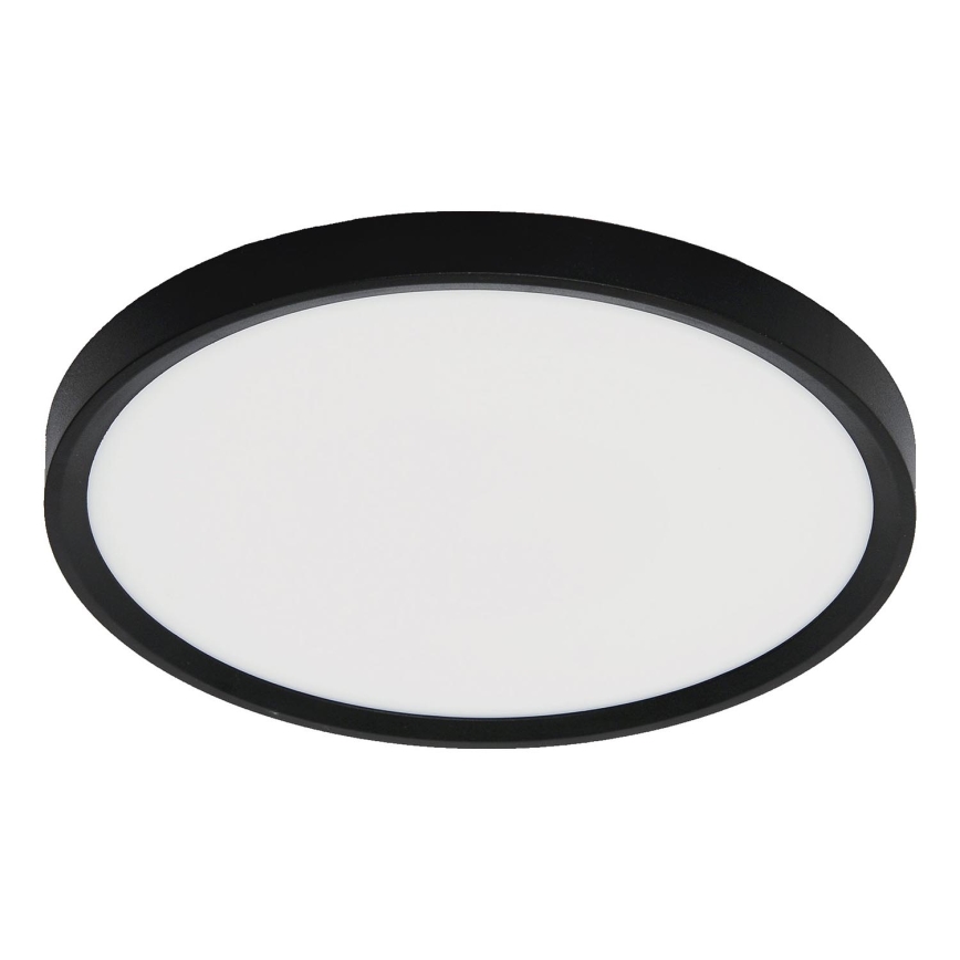 Fulgur 42362 - LED Plafonjera NOMY LED/24W/230V 3000/4000/6000K IP40 pr. 30 cm crno
