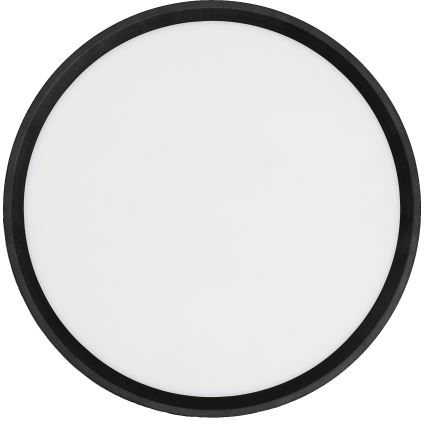 Fulgur 42362 - LED Plafonjera NOMY LED/24W/230V 3000/4000/6000K IP40 pr. 30 cm crno