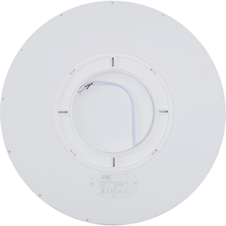 Fulgur 42363 - LED Plafonjera NOMY LED/40W/230V 3000/4000/6000K IP40 pr. 50 cm bela