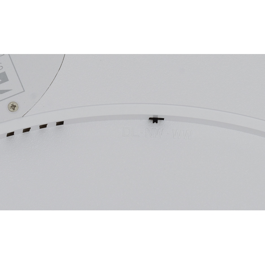 Fulgur 42363 - LED Plafonjera NOMY LED/40W/230V 3000/4000/6000K IP40 pr. 50 cm bela