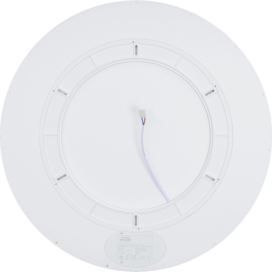 Fulgur 42365 - LED Plafonjera NOMY LED/50W/230V 3000/4000/6000K IP40 pr. 60 cm bela