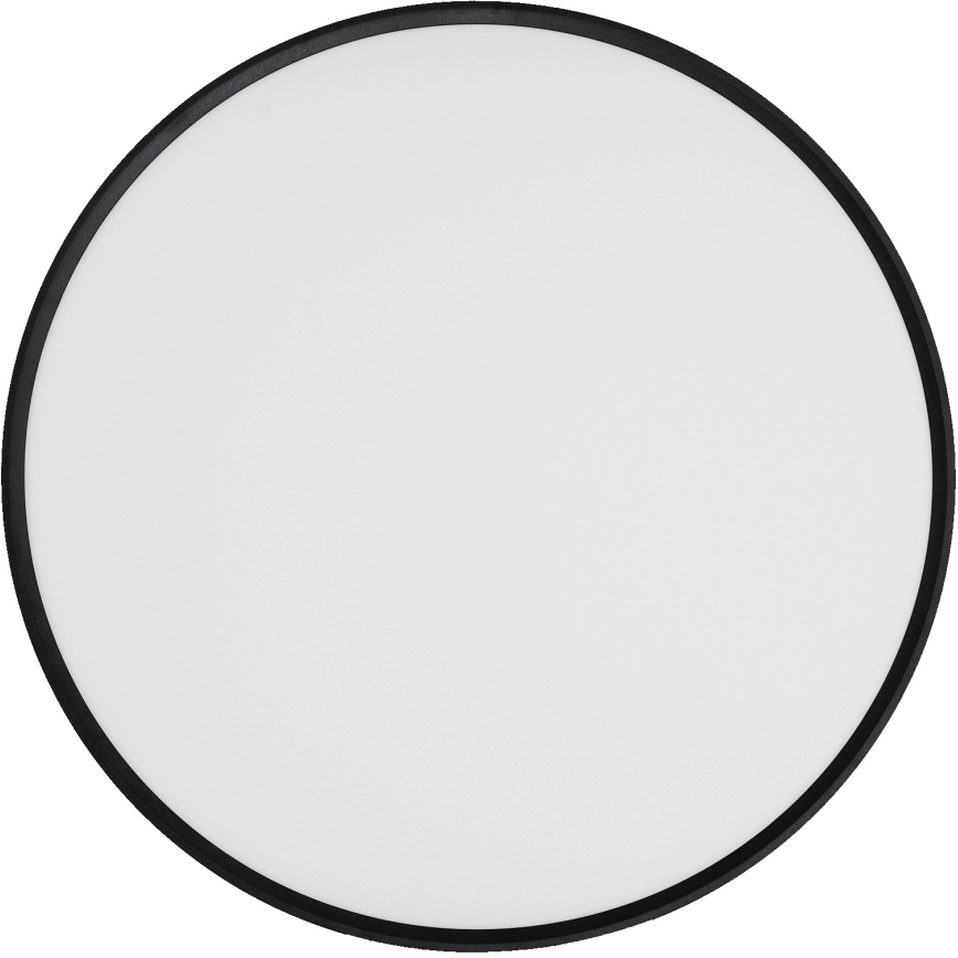 Fulgur 42366 - LED Plafonjera NOMY LED/50W/230V 3000/4000/6000K IP40 pr. 60 cm crno