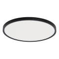 Fulgur s-43042 - LED prigušiva stropna svetiljka NOMY-RC LED/50W/230V, 3000/4000/6500K, prečnika 60 cm, IP40, crna + daljinski upravljač