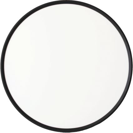 Fulgur s-43042 - LED prigušiva stropna svetiljka NOMY-RC LED/50W/230V, 3000/4000/6500K, prečnika 60 cm, IP40, crna + daljinski upravljač