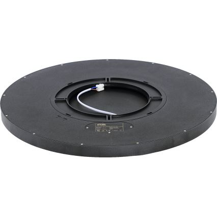 Fulgur s-43042 - LED prigušiva stropna svetiljka NOMY-RC LED/50W/230V, 3000/4000/6500K, prečnika 60 cm, IP40, crna + daljinski upravljač