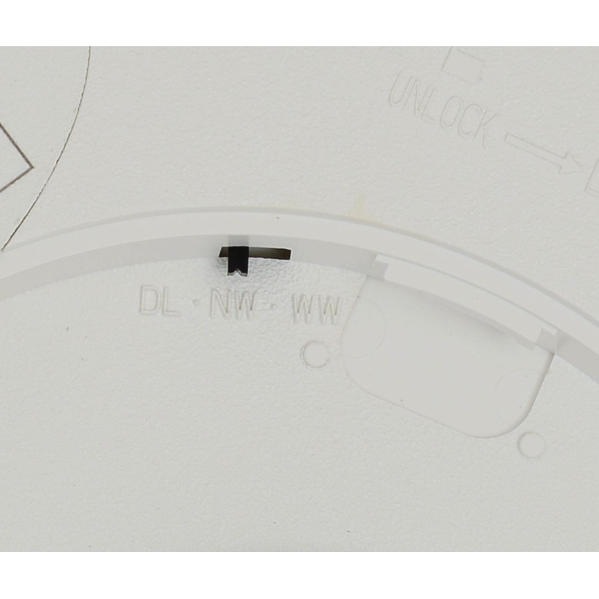 Fulgur sa-42584 - LED Plafonjera sa senzorom pokreta NOMY-S LED/18W/230V 3000/4000/6000K IP40 pr. 23 cm bela