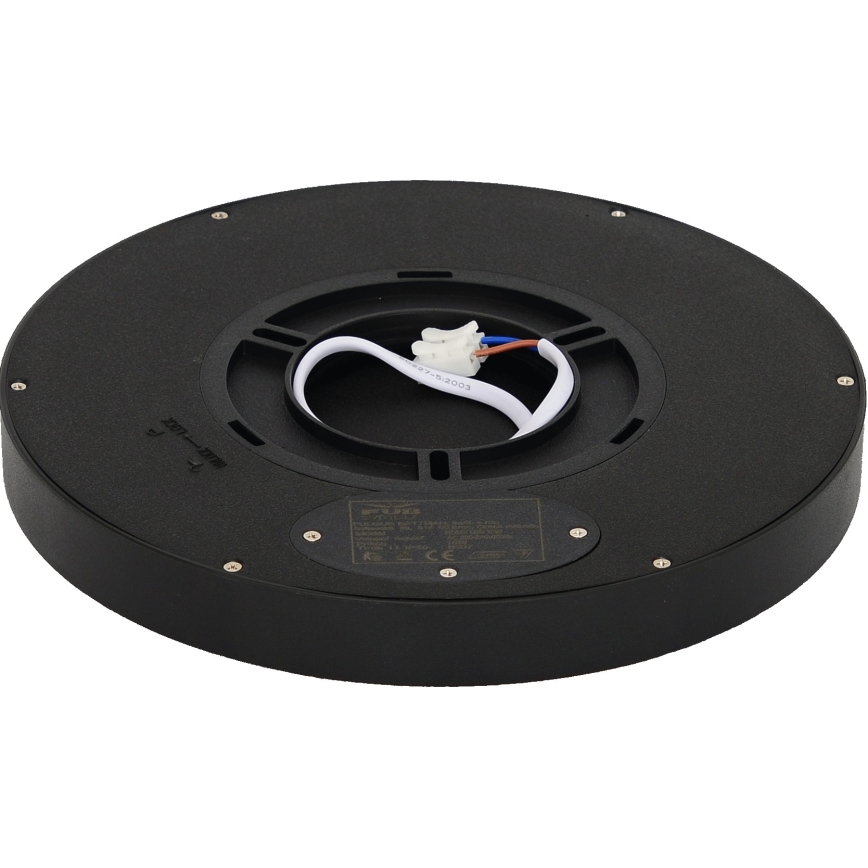 Fulgur sa-42585 - LED Plafonjera sa senzorom pokreta NOMY-S LED/18W/230V 3000/4000/6000K IP40 pr. 23 cm crno