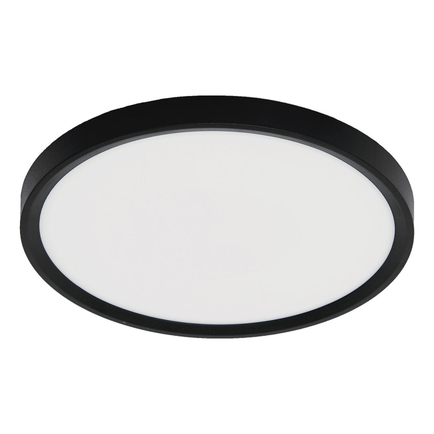 Fulgur sa-42587 - LED Plafonjera sa senzorom pokreta NOMY-S LED/24W/230V 3000/4000/6000K IP40 pr. 30 cm crno