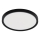 Fulgur sa-42587 - LED Plafonjera sa senzorom pokreta NOMY-S LED/24W/230V 3000/4000/6000K IP40 pr. 30 cm crno