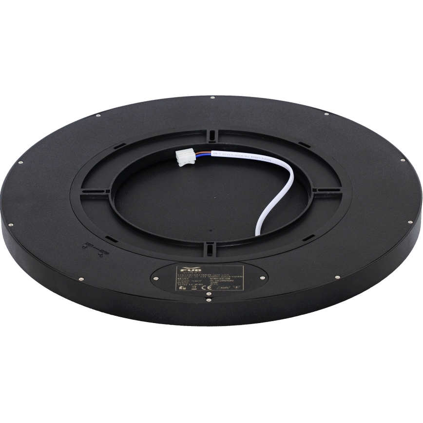 Fulgur sa-42589 - LED Plafonjera sa senzorom pokreta NOMY-S LED/32W/230V 3000/4000/6000K IP40 pr. 40 cm crno