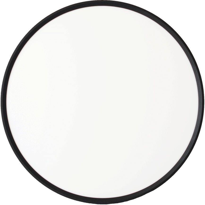 Fulgur sa-42591 - LED Plafonjera sa senzorom pokreta NOMY-S LED/40W/230V 3000/4000/6000K IP40 pr. 50 cm crno