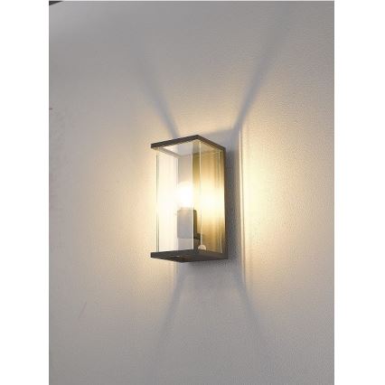 Gardino LX1465 - Spoljašnja lampa sa senzorom MELISSA 1xE27/15W/230V IP54