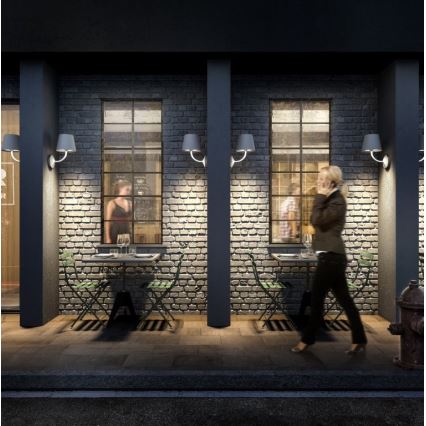 Gardino LX1791 - LED spoljna zidna lampa VIOLA LED/7W/230V IP65