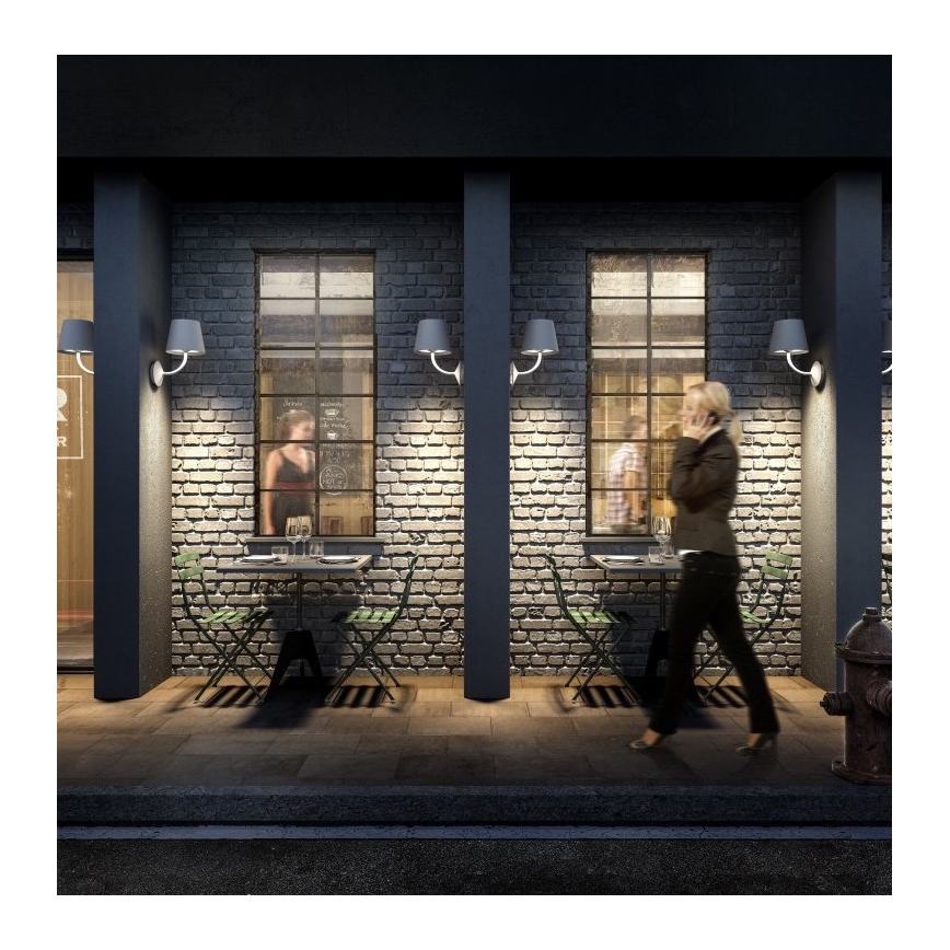 Gardino LX1791 - LED spoljna zidna lampa VIOLA LED/7W/230V IP65