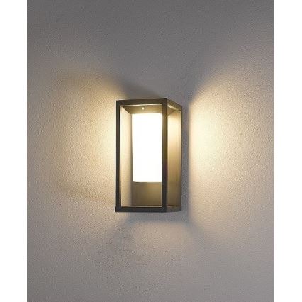 Gardino LX6051 - LED Solarna zidna lampa sa senzorom DANTELION LED/2,2W/3,7V IP54