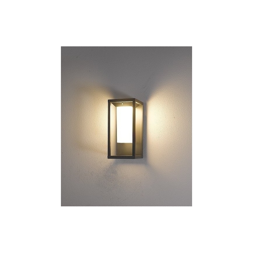 Gardino LX6051 - LED Solarna zidna lampa sa senzorom DANTELION LED/2,2W/3,7V IP54