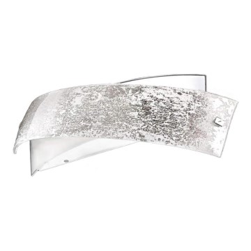 Gea Luce CAMILLA A M arg - Zidna lampa CAMILLA 4xE14/28W/230V 54 cm srebrno