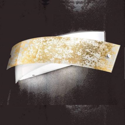 Gea Luce CAMILLA A M oro - Zidna lampa CAMILLA 4xE14/28W/230V 54 cm zlatna
