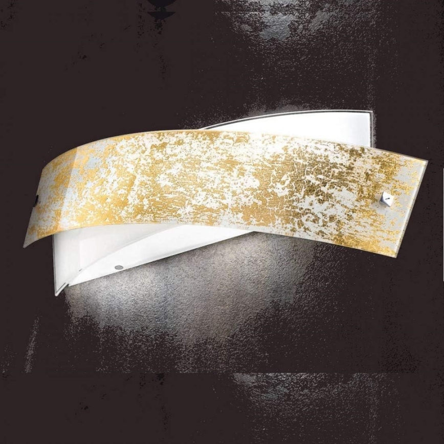 Gea Luce CAMILLA A M oro - Zidna lampa CAMILLA 4xE14/28W/230V 54 cm zlatna