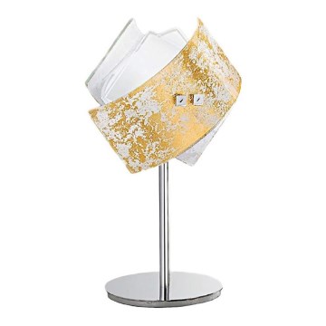 Gea Luce CAMILLA L P oro - Stona lampa CAMILLA 1xE14/42W/230V zlatna