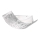 Gea Luce CAMILLA P P arg - Plafonjera CAMILLA 3xE14/28W/230V 43 cm srebrno