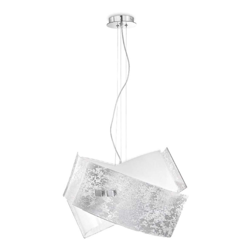 Gea Luce CAMILLA S G arg - Luster na sajli CAMILLA 2xE27/70W/230V srebrno
