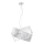 Gea Luce CAMILLA S G arg - Luster na sajli CAMILLA 2xE27/70W/230V srebrno