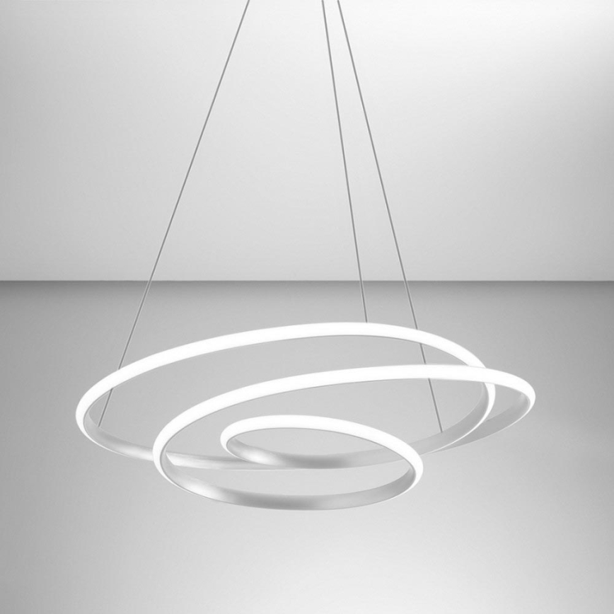 Gea Luce DIVA S G BIANCO - LED Prigušivi luster na sajli DIVA LED/44W/230V bela