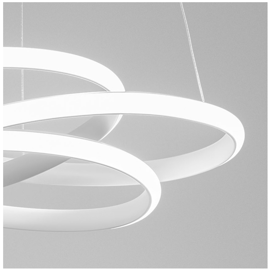 Gea Luce DIVA S G BIANCO - LED Prigušivi luster na sajli DIVA LED/44W/230V bela